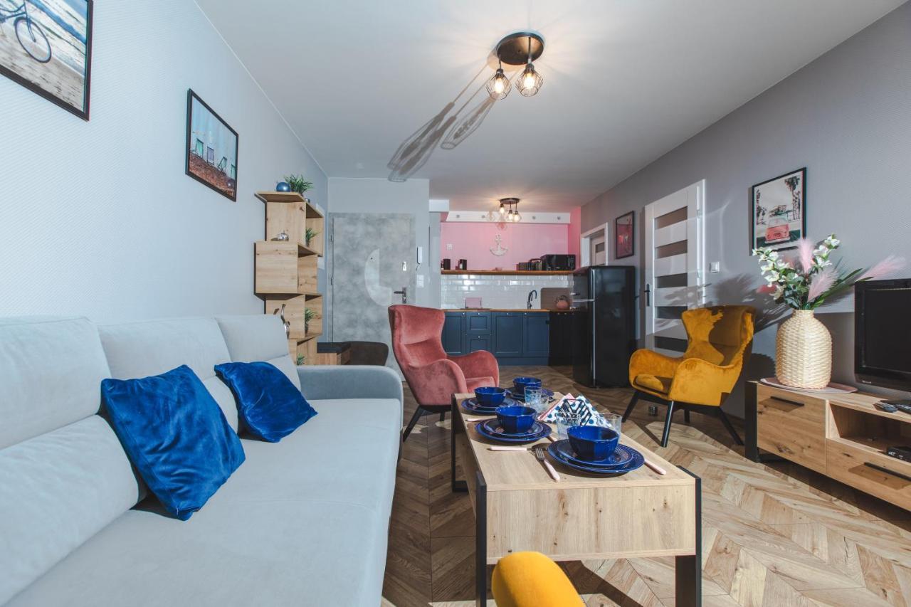 Nowy Apartament A3-Pba- Kryty Basen - Dwie Sypialnie - Salon -Aneks -Duzy Taras Pobierowo Ngoại thất bức ảnh