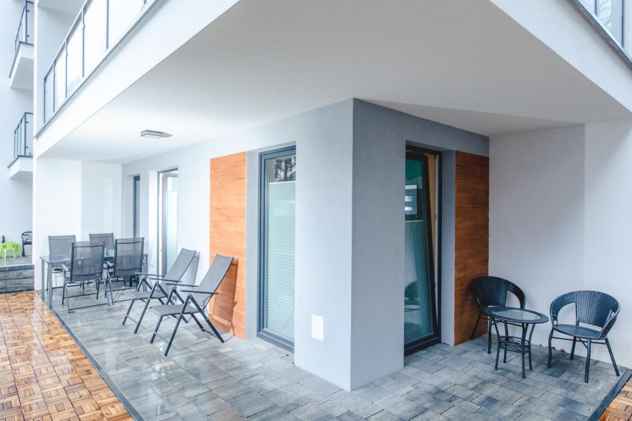 Nowy Apartament A3-Pba- Kryty Basen - Dwie Sypialnie - Salon -Aneks -Duzy Taras Pobierowo Ngoại thất bức ảnh